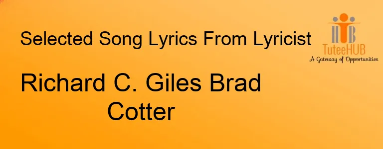 Richard C. Giles Brad Cotter