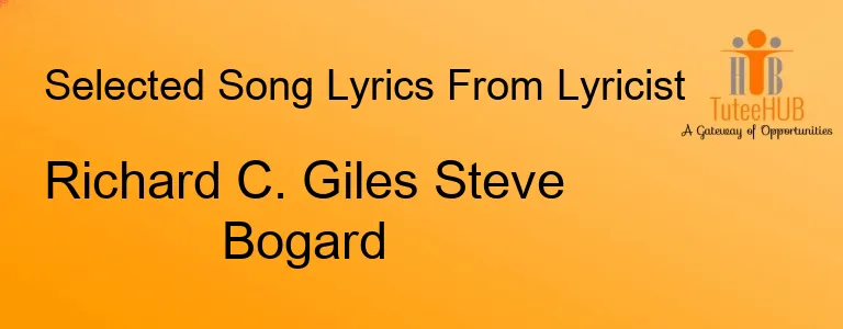 Richard C. Giles Steve Bogard