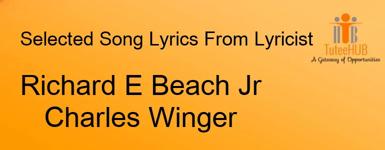Richard E Beach Jr Charles Winger