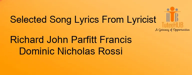 Richard John Parfitt Francis Dominic Nicholas Rossi
