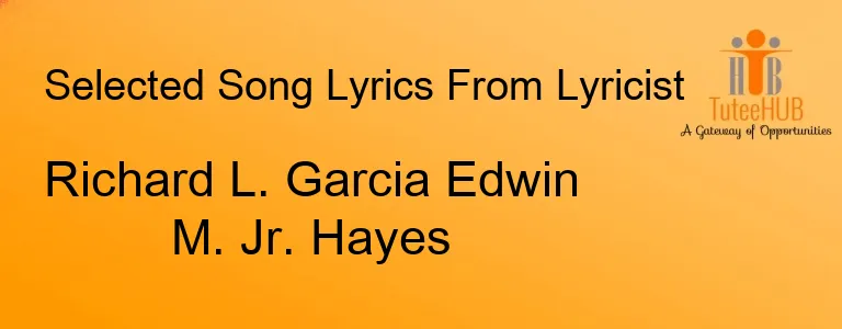 Richard L. Garcia Edwin M. Jr. Hayes