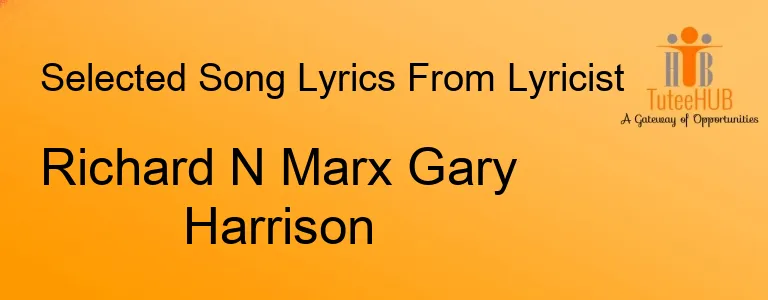 Richard N Marx Gary Harrison