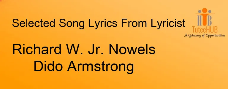Richard W. Jr. Nowels Dido Armstrong