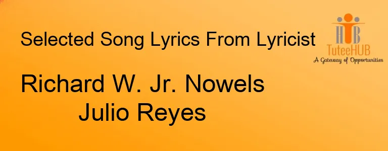 Richard W. Jr. Nowels Julio Reyes