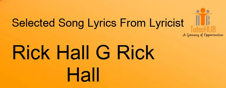 Rick Hall G Rick Hall