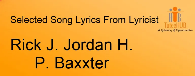 Rick J. Jordan H. P. Baxxter