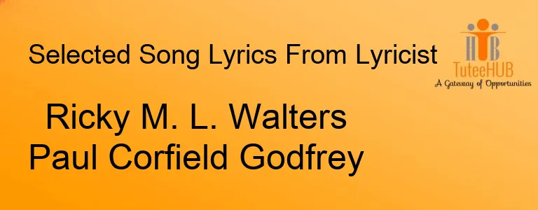 Ricky M. L. Walters Paul Corfield Godfrey