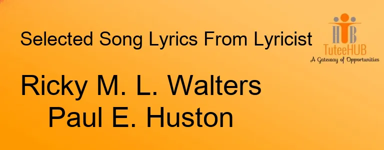 Ricky M. L. Walters Paul E. Huston