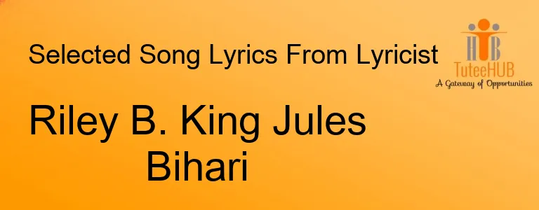 Riley B. King Jules Bihari