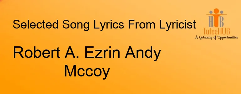 Robert A. Ezrin Andy Mccoy