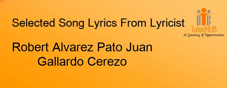 Robert Alvarez Pato Juan Gallardo Cerezo