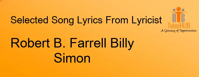 Robert B. Farrell Billy Simon