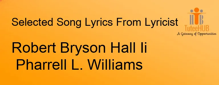 Robert Bryson Hall Ii Pharrell L. Williams