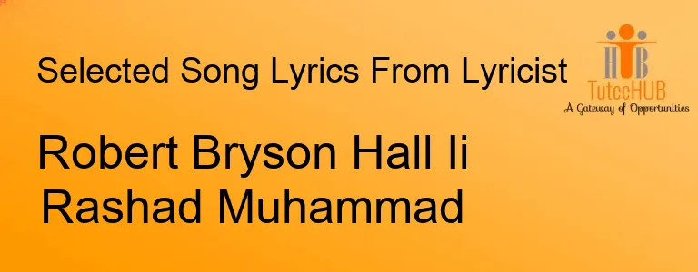 Robert Bryson Hall Ii Rashad Muhammad