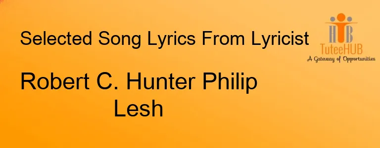 Robert C. Hunter Philip Lesh