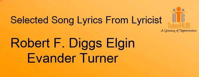 Robert F. Diggs Elgin Evander Turner
