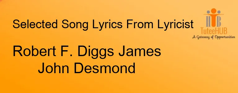Robert F. Diggs James John Desmond