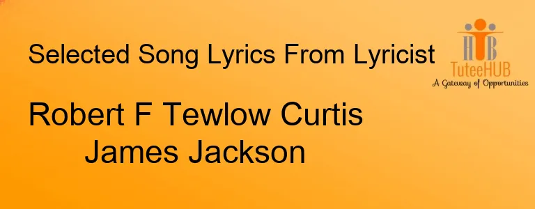 Robert F Tewlow Curtis James Jackson
