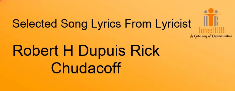 Robert H Dupuis Rick Chudacoff