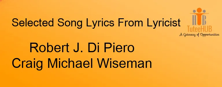 Robert J. Di Piero Craig Michael Wiseman