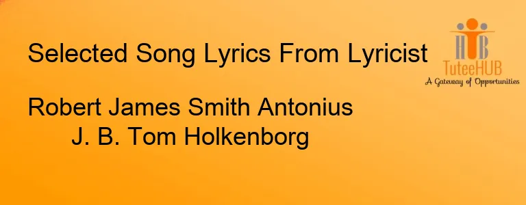 Robert James Smith Antonius J. B. Tom Holkenborg