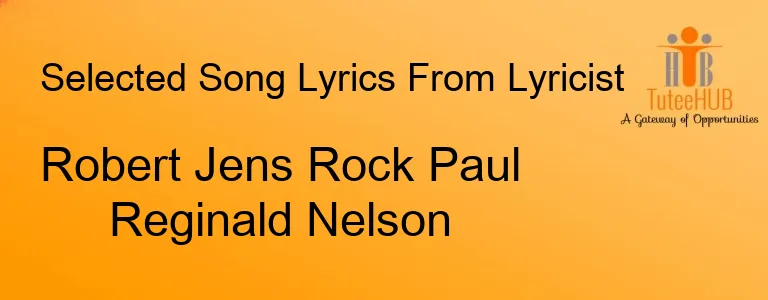 Robert Jens Rock Paul Reginald Nelson