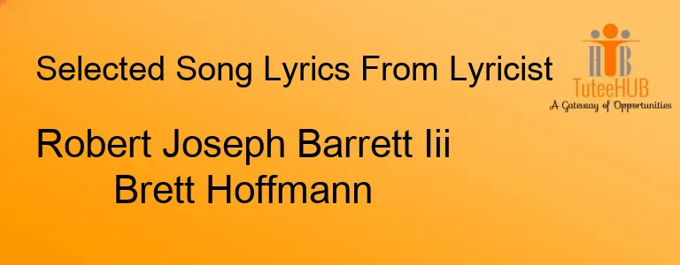 Robert Joseph Barrett Iii Brett Hoffmann