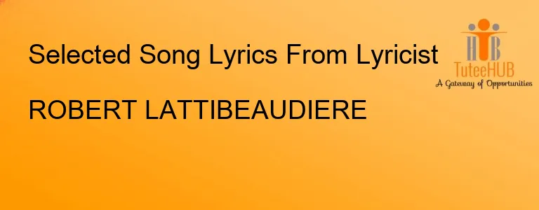 ROBERT LATTIBEAUDIERE