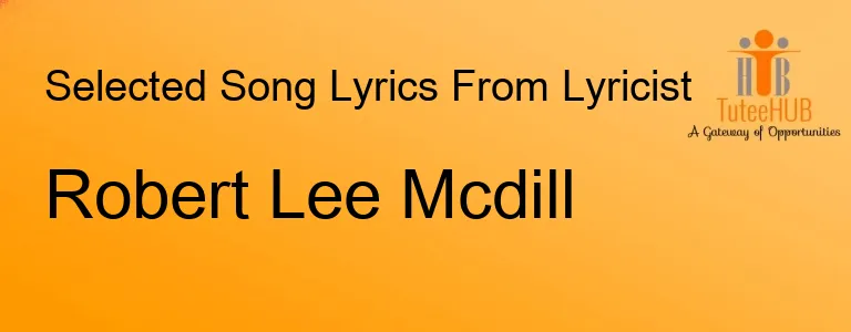 Robert Lee Mcdill