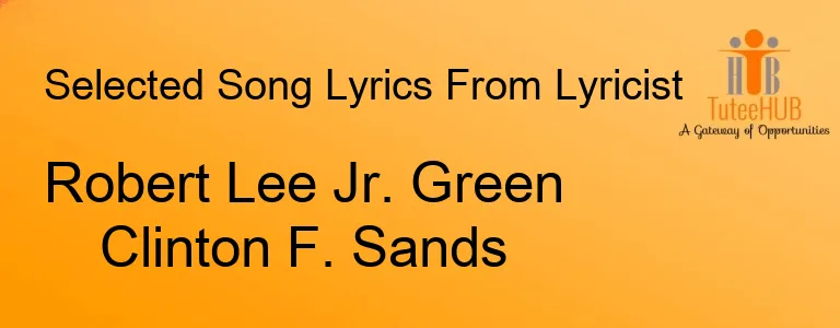 Robert Lee Jr. Green Clinton F. Sands