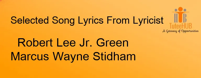 Robert Lee Jr. Green Marcus Wayne Stidham