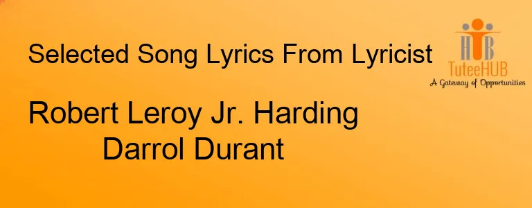 Robert Leroy Jr. Harding Darrol Durant
