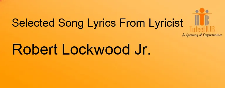 Robert Lockwood Jr.