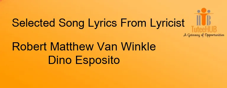 Robert Matthew Van Winkle Dino Esposito