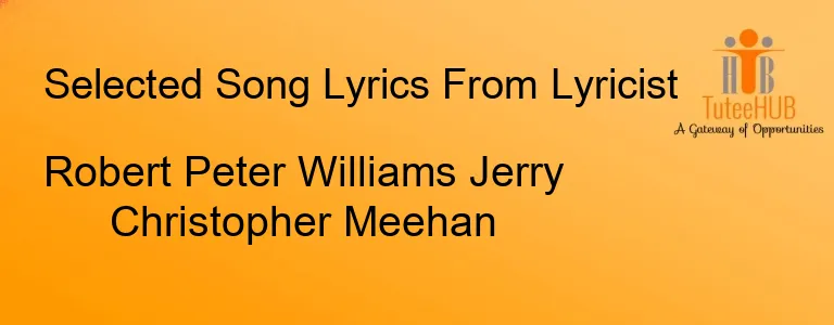 Robert Peter Williams Jerry Christopher Meehan