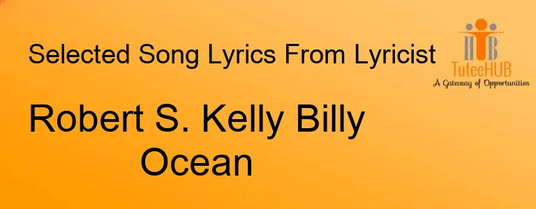 Robert S. Kelly Billy Ocean