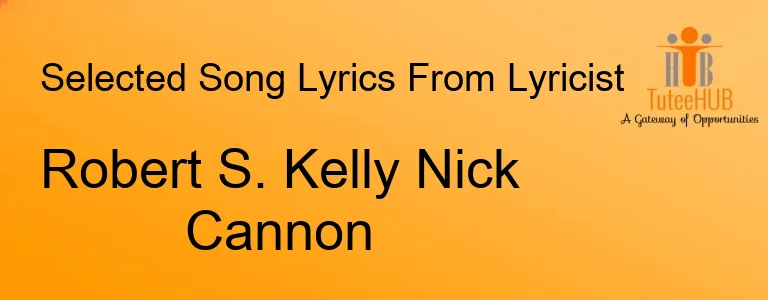 Robert S. Kelly Nick Cannon