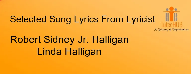 Robert Sidney Jr. Halligan Linda Halligan