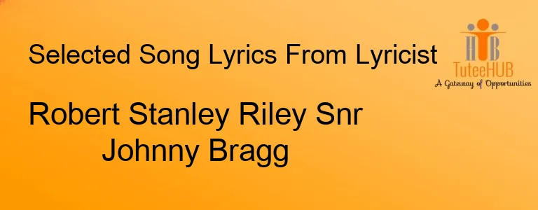 Robert Stanley Riley Snr Johnny Bragg