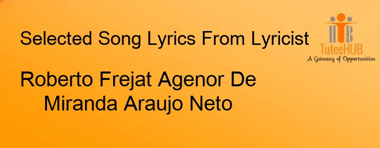 Roberto Frejat Agenor De Miranda Araujo Neto