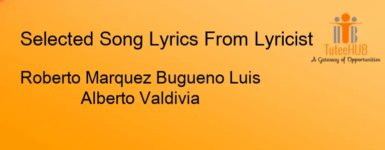 Roberto Marquez Bugueno Luis Alberto Valdivia