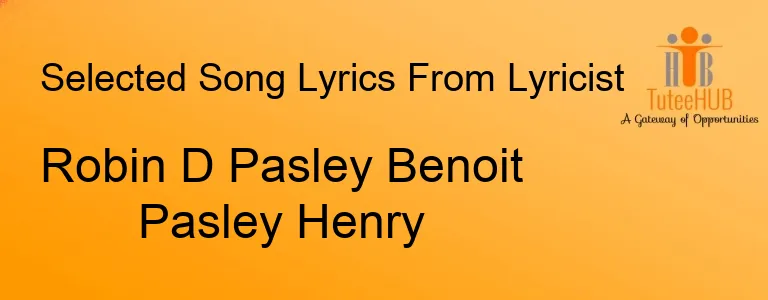 Robin D Pasley Benoit Pasley Henry