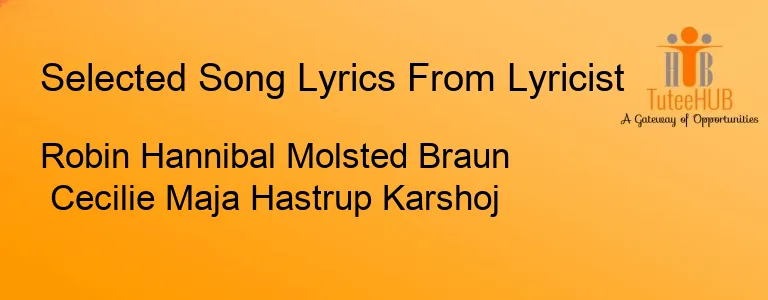 Robin Hannibal Molsted Braun Cecilie Maja Hastrup Karshoj