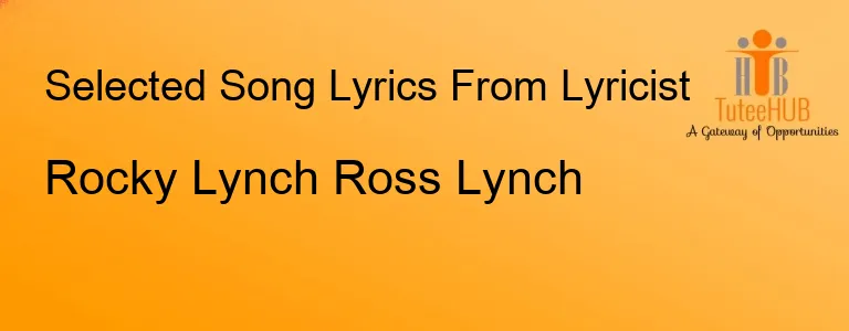 Rocky Lynch Ross Lynch