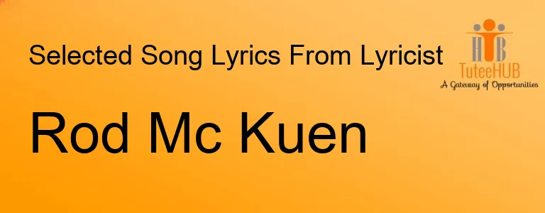 Rod Mc Kuen