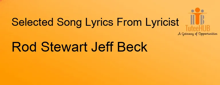 Rod Stewart Jeff Beck