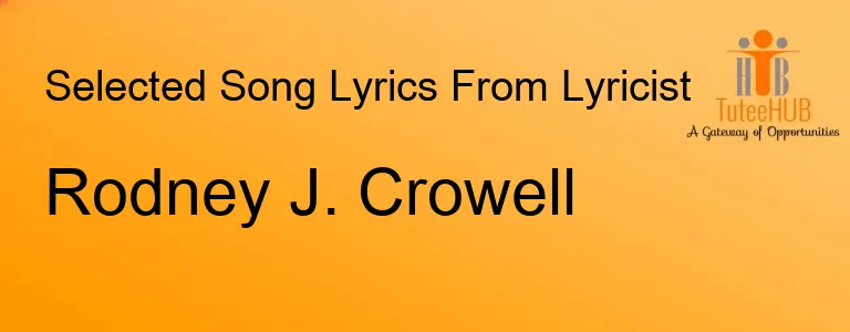 Rodney J. Crowell