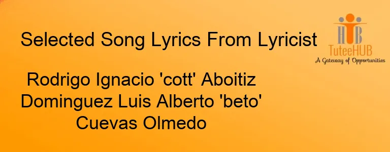 Rodrigo Ignacio 'cott' Aboitiz Dominguez Luis Alberto 'beto' Cuevas Olmedo