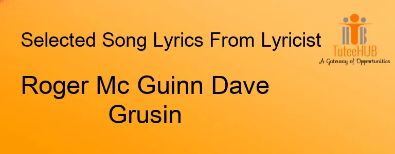 Roger Mc Guinn Dave Grusin