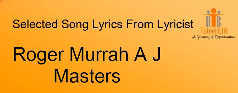 Roger Murrah A J Masters